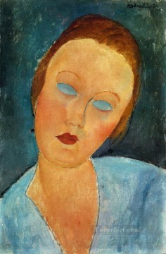 retrato de madame survage 1918 Amedeo Modigliani Pinturas al óleo